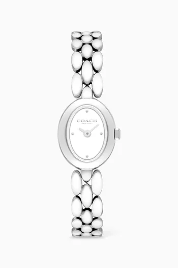 Sammy Quartz Stainless Steel Watch, 18mm