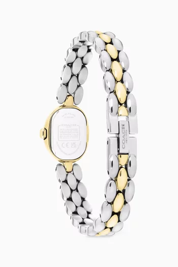 Sammy Quartz Stainless Steel Watch, 18mm