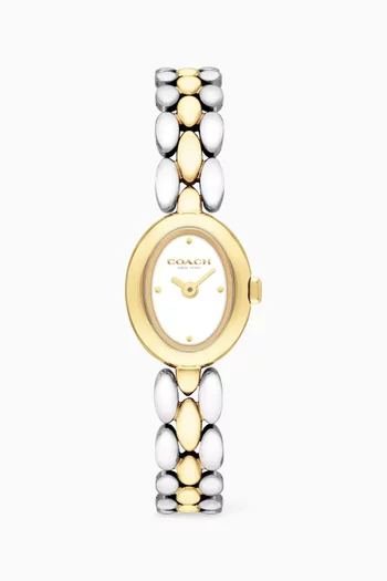 Sammy Quartz Stainless Steel Watch, 18mm