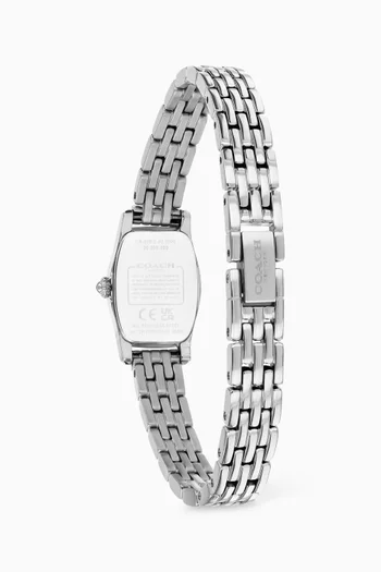 Greta Quartz Stainless Steel Watch, 15mm