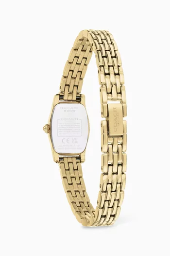 Greta Quartz Stainless Steel Watch, 15mm