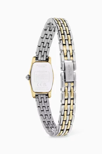 Greta Quartz Stainless Steel Watch, 15mm