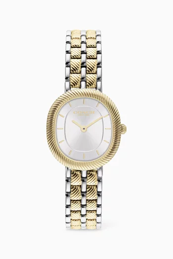 Harlow Quartz Stainless Steel Watch, 23mm