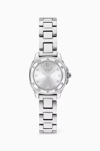 Kitt Quartz Stainless Steel Watch, 21mm
