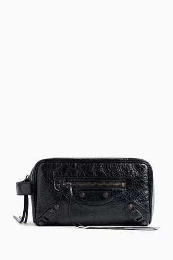 Le City Toiletry Pouch in Arena Lambskin
