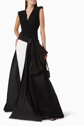 Midnight Bow Gown