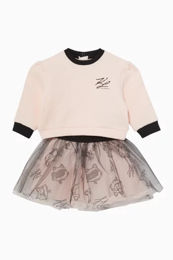 Quilted Logo Co-ord Set