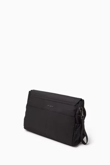 Logo Changing Bag in Nylon