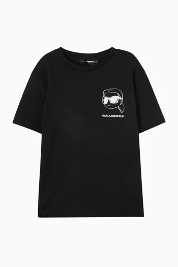 Graphic T-Shirt in Cotton Jersey
