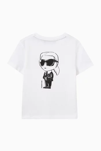 Graphic T-Shirt in Cotton Jersey