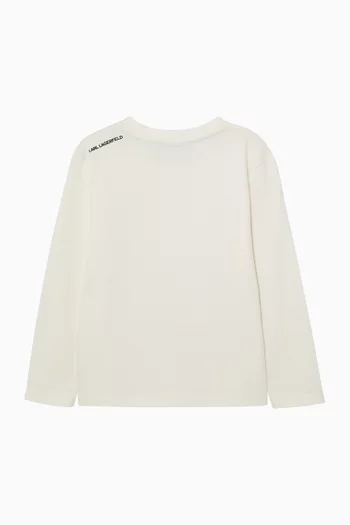Graphic-print T-shirt in Heavy Jersey
