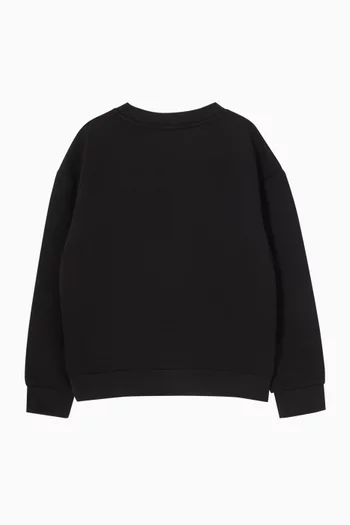 Graphic Sweatshirt in Cotton-blend