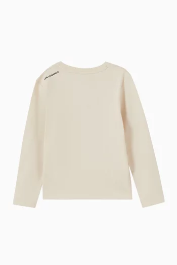 Graphic T-shirt in Cotton