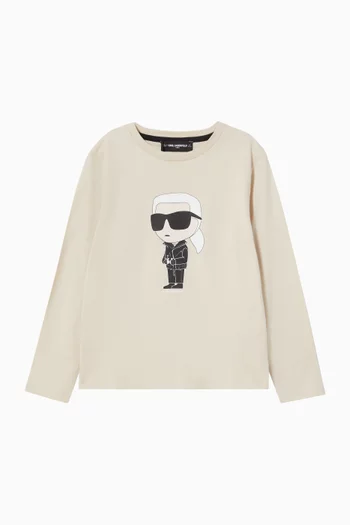 Graphic T-shirt in Cotton