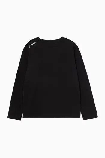 Graphic T-shirt in Cotton