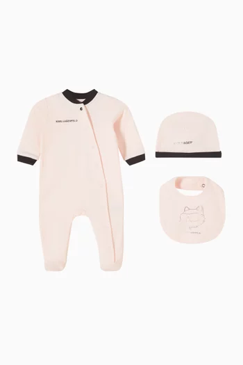 Choupette 3-piece Gift Set in Cotton