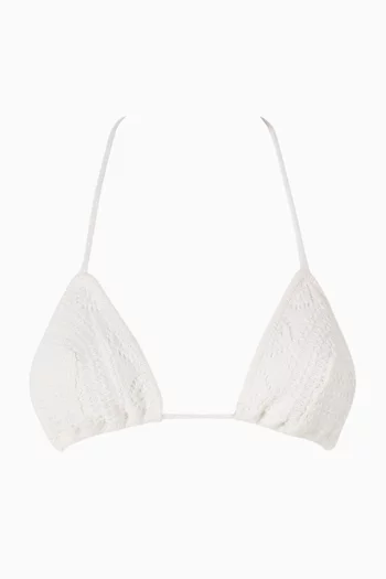 x Paige Lorenze Tide Knit Bikini Top