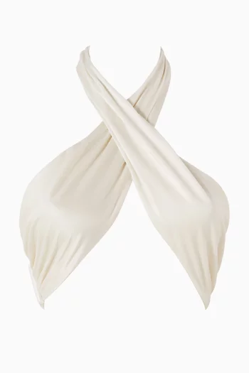 x Paige Lorenze Forever Wrap Bikini Top