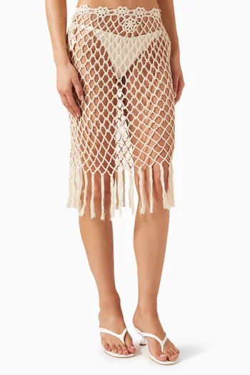Star Crochet Skirt