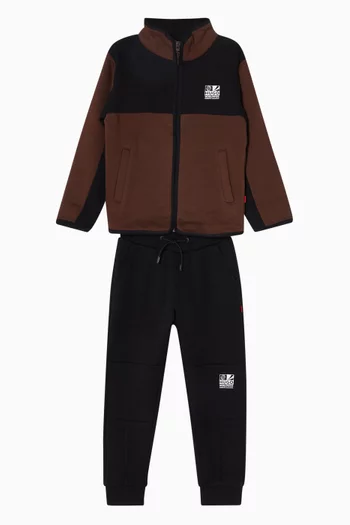 Zip Sweatshirt in Cotton Fleece