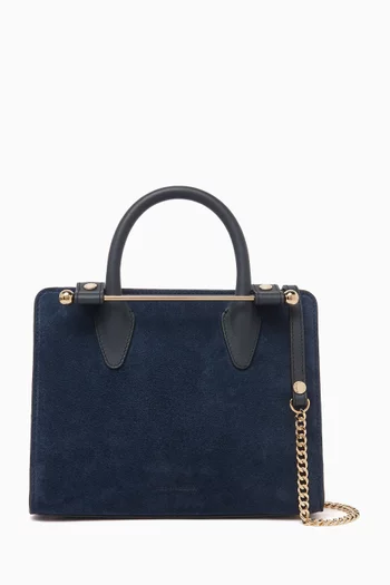 Mini Tote Bag in Suede