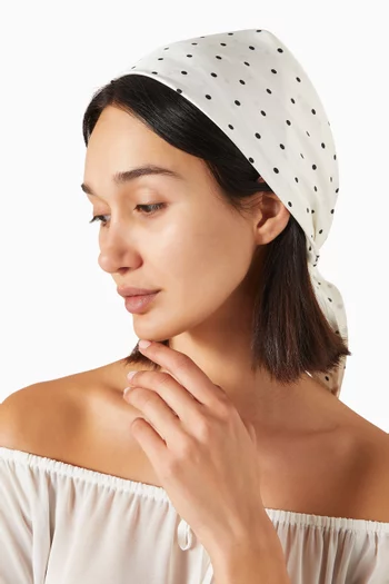 Just Married Head Scarf