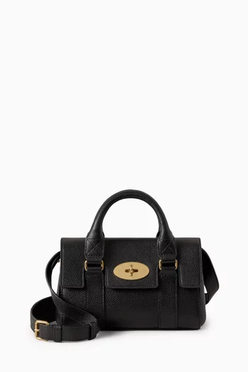 Mini Bayswater Top-handle Bag in Leather