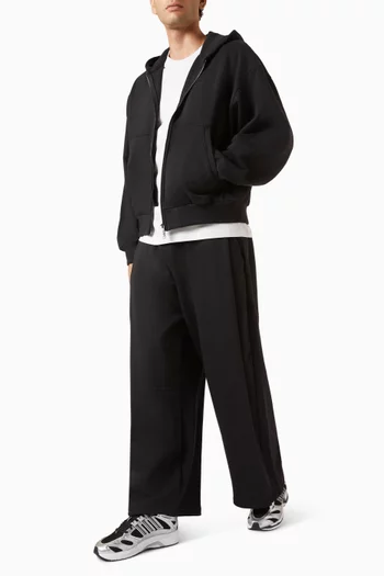 Premium Essentials Cropped Hoodie in Fleece