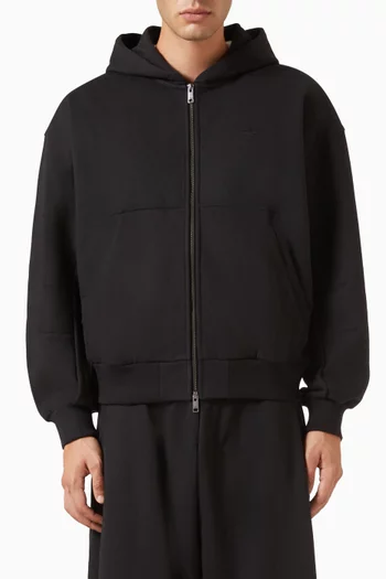 Premium Essentials Cropped Hoodie in Fleece