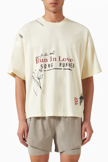 x Song For The Mute T-shirt in Cotton-jersey
