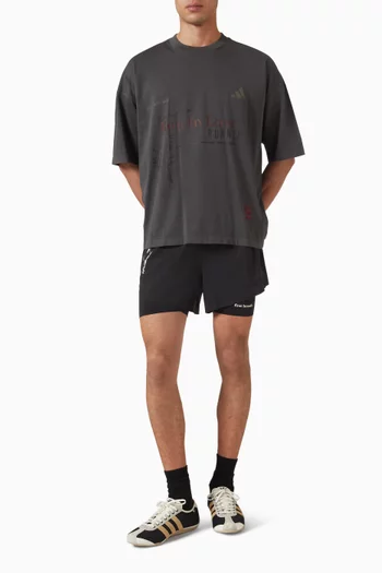 x Song For The Mute Running 2-in-1 Shorts