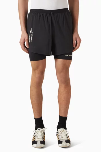 x Song For The Mute Running 2-in-1 Shorts