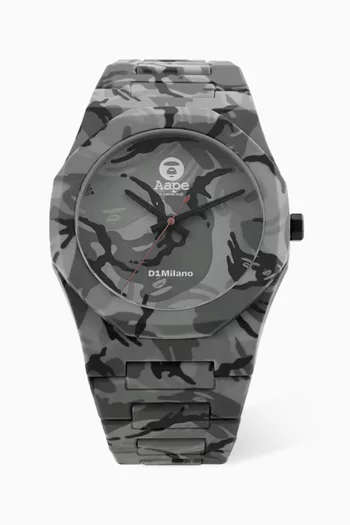 x AAPE Polycarbon Watch, 37mm