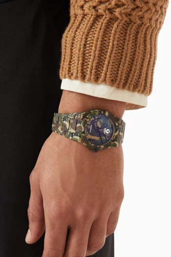 x AAPE Polycarbon Watch, 37mm