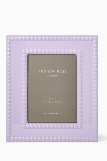 Bobbin Lacquer Photo Frame, 5 x 7"