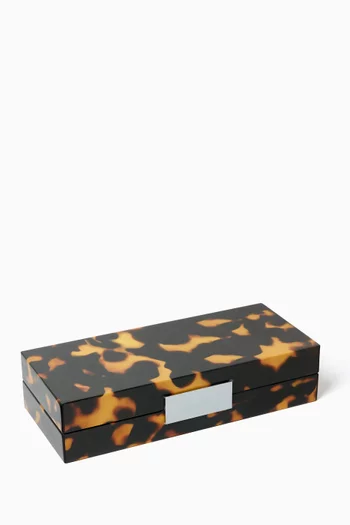 Tortoiseshell Box with Silver