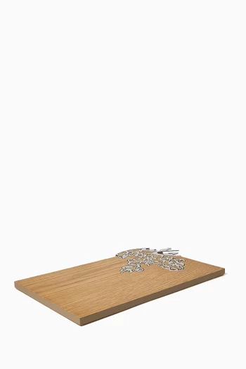 Progression Cheese Plate in Walnut
