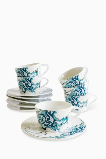 Metamorphosis Espresso Cups, Set of 6