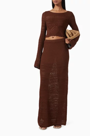 Salma Crochet Top
