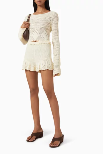 Scarlett Crochet Shorts