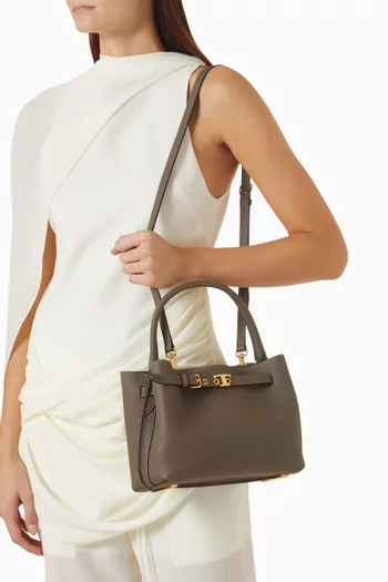Tim Top-handle Bag in Leather