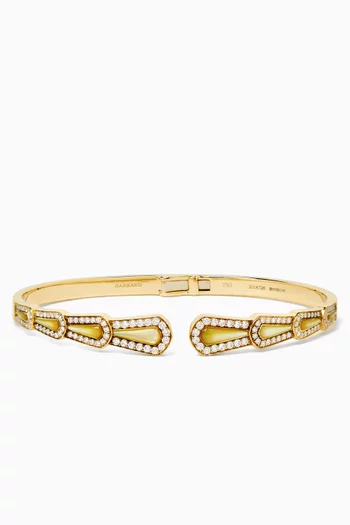 Fanfare Symphony Bangle in Gold