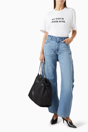 My Dad is a Rockstar T-shirt in Cotton-jersey