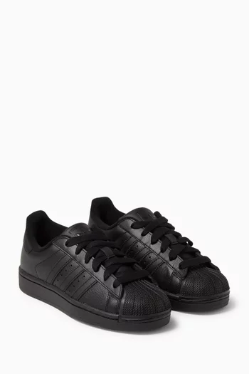 Superstar II Sneakers in Leather