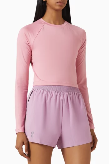Studio Long-T Crop Top