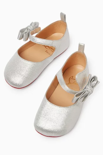 Lou Babe Ballerina Flats in Leather