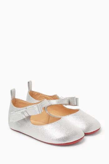 Lou Babe Ballerina Flats in Leather