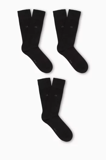 Logo Socks, Set of 3