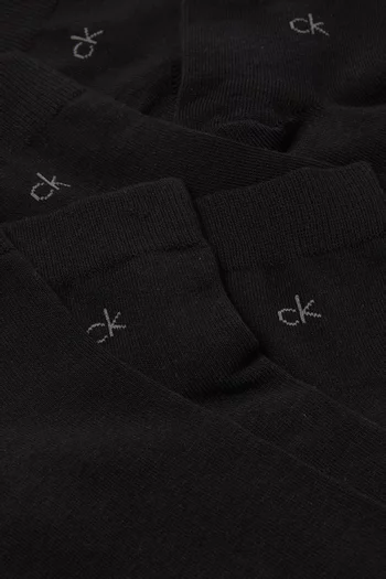 Logo Quarter Socks, Set of 3