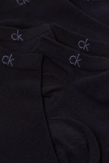 Logo Sneaker Socks, Set of 3